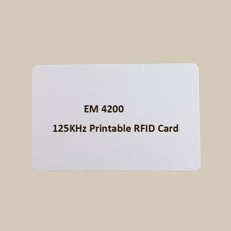 125Khz EM4200 Blank Proximity Key Card