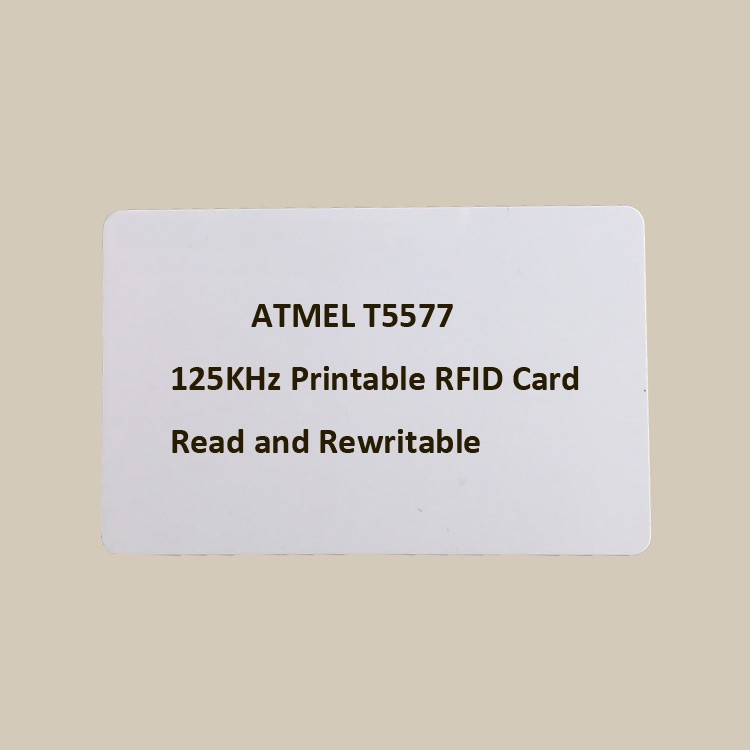 ATMELT5577 Blank RFID Card Printable Smart card