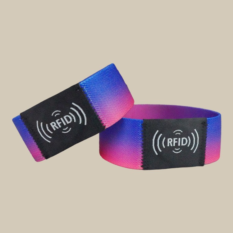 Fudan F08 1K  RFID Stretch RFID Wristband For Festival