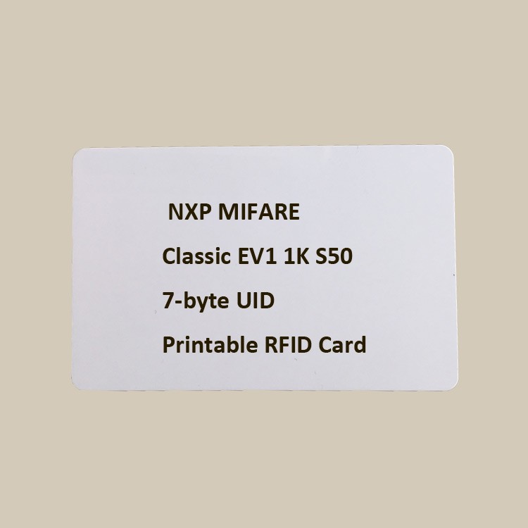 MIFARE Classic EV1 1K Printable PVC Card 7Byte UID